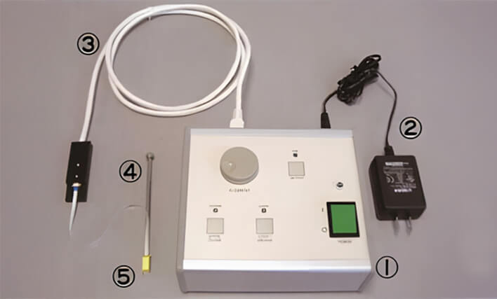 Nanotweezers configuration